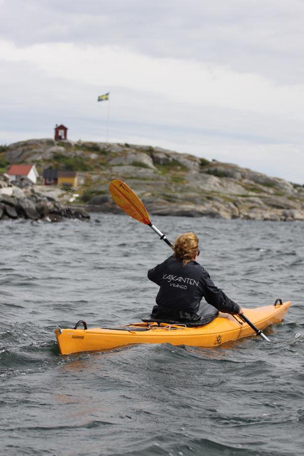 Kajkanten Vrangoe Buitenkant foto