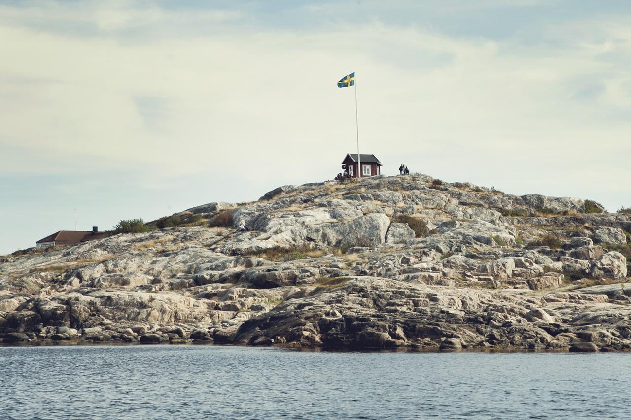Kajkanten Vrangoe Buitenkant foto